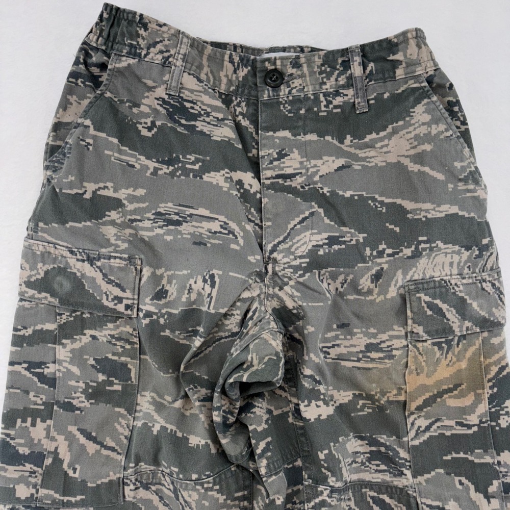 US Air Force ABU Digital Tiger Stripe Camo Cargo Pants 30S Propper DSCP Mens